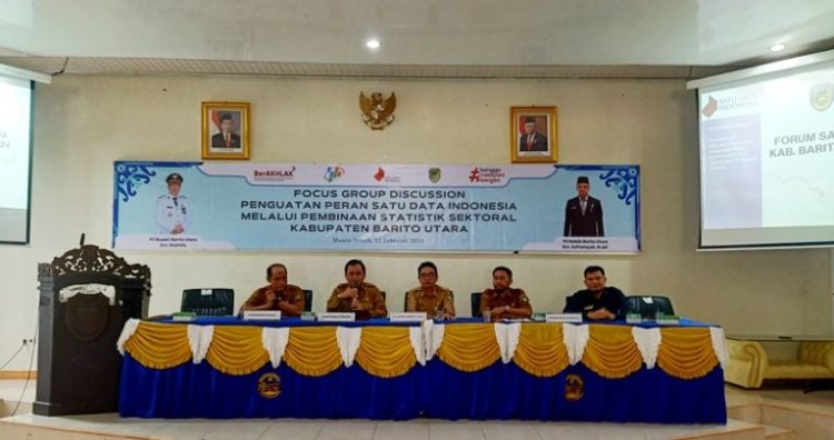 Pemkab barito Utara Laksanakan Kegiatan Forum Satu Data Indonesia