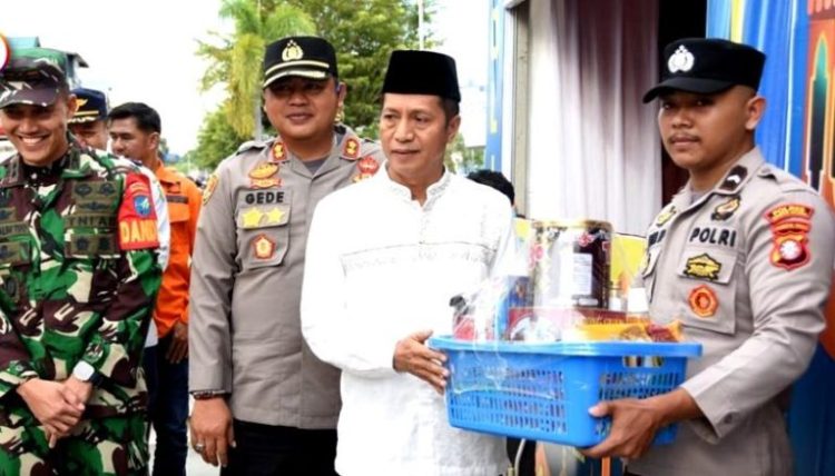 Pj Bupati Barut bersama Unsur FKPD Tinjau Kesiapan Fasilitas dan Personel Pengamana Lebaran