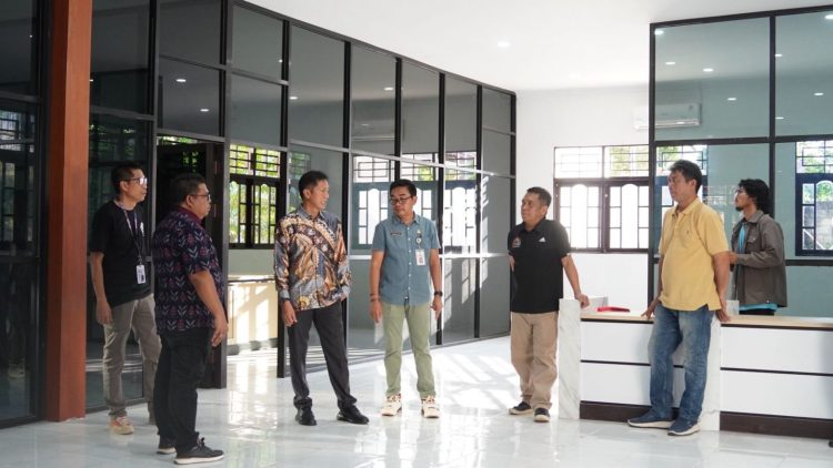 Pj Bupati Barut Tinjau Gedung Unit Kerja Kantor Keimigrasian di Jl.Ayani Muara Teweh 