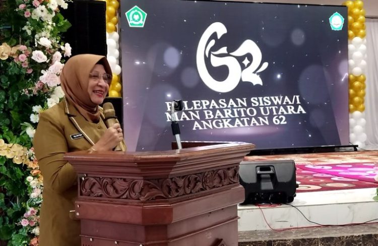 Staf Ahli Bupati Hadiri Perpisahan Siswa Siswi Kelas XII MAN Barut 