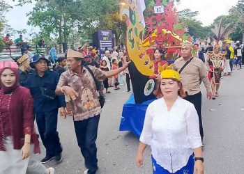 Sekwan Kapuas Ikuti Kegiatan Karnaval Harjad Kota Kuala Kapuas dan Hut Pemda Kapuas