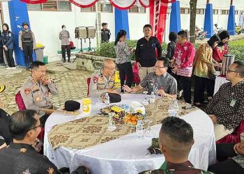 Wakil Ketua I DPRD Kapuas Sambut Kunker Kapolda Kalteng, Tinjau kesiapan Pemilu 