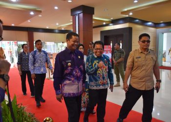 Pj Bupati Kapuas Hadiri Kegiatan Halal Bihalal Pemerintah Provinsi Kalteng di Kantor Gubernur