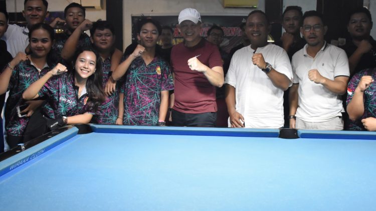 Sekda Buka Kegiatan Turnamen Billiard Bupati Cup Dalam Rangka HUT Kapuas Dan Harjad Pemkab Kapuas