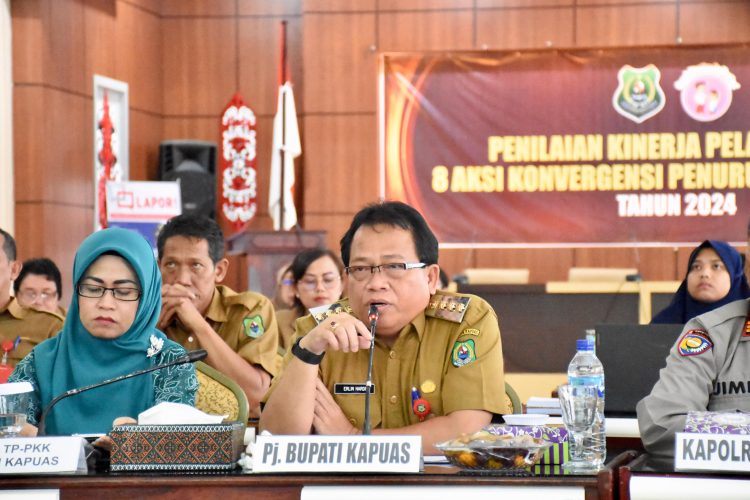 Pemkab Kapuas Berkomitmen Menurunkan Angka Stunting di Kabupaten Kapuas