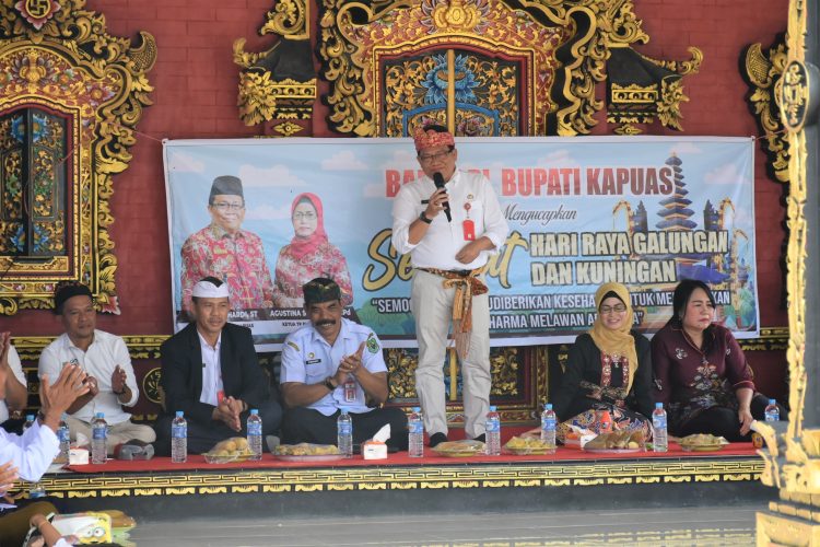 Pj Bupati Kapuas Hadiri Perayaan Hari Raya Galungan Dan Kuningan