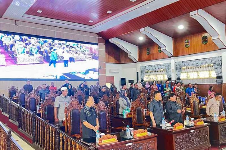 DPRD Kapuas Kembali Gelar Rapat Paripurna ke-5 Agenda Penyampaian Rekomendasi