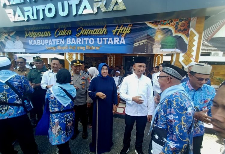 Pesan Ketua DPRD Barut Kepada CJH Kabupaten Barut