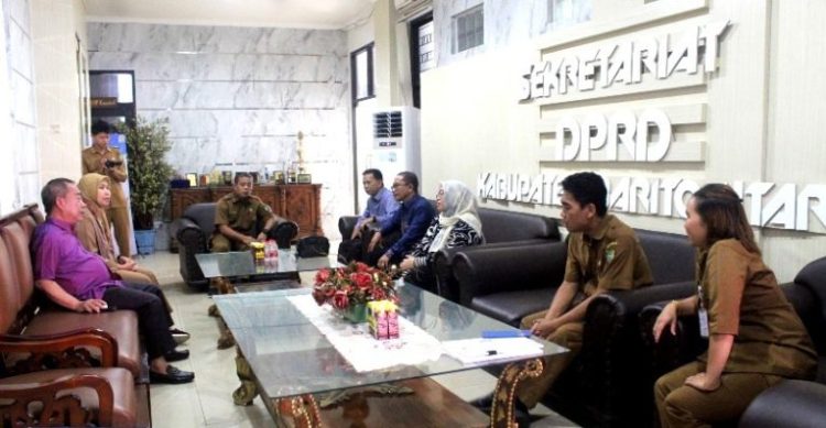 Sekratariat DPRD Barut Terima Kunker dari DPRD HSU Kalimantan Selatan