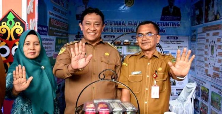 Pemkab Barut ikuti Pameran Inovasi Penurunan Stunting dan Rembuk Stunting se Kalimantan  Tengah