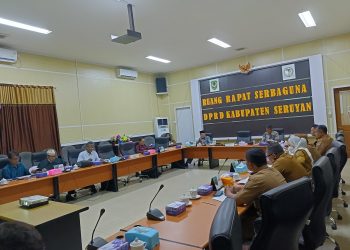 DPRD Seruyan Gelar Rapat Pembahasan Raperda Pilkades