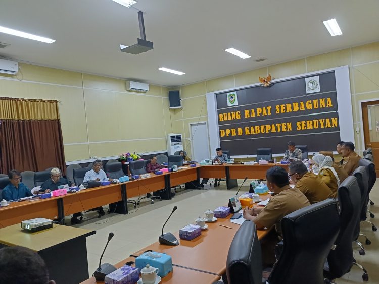 DPRD Seruyan Gelar Rapat Pembahasan Raperda Pilkades