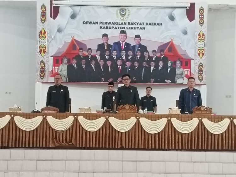 DPRD Seruyan Gelar Paripurna Penyampaian Pidato Bupati Terkait RPJPD 2025-2045