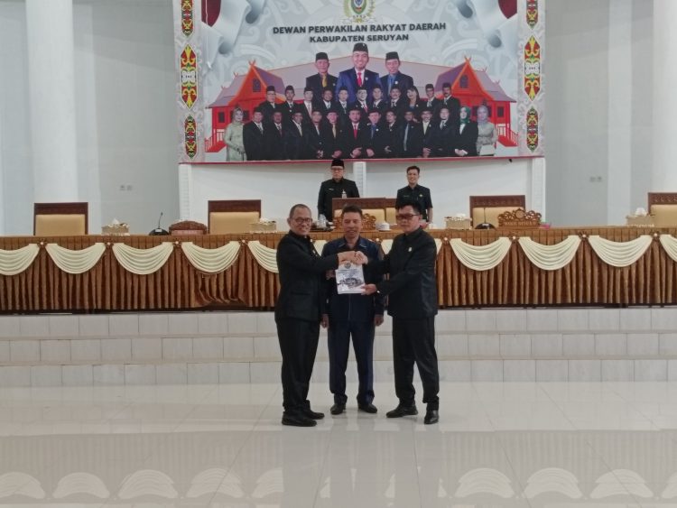 DPRD Seruyan Gelar Paripurna Penyampaian Pidato Bupati Terkait LKPJ TA 2023