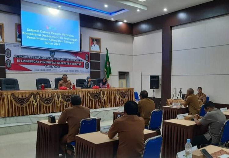 Pj Sekda Buka Uji Kompetensi Jabatan Pimpinan Tinggi Pratama