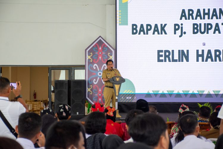 Pj Bupati Kapuas Hadiri Syukuran Guru P3K Kecamatan Selat