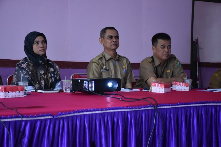 Asisten II Kabupaten Kapuas Hadiri Rakor Pengendalian Inflasi bersama Kemendagri RI Secara Virtual