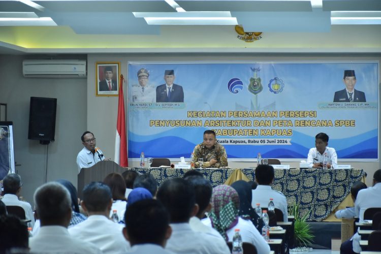 Percepat SPBE, Diskominfosantik Kapuas Gelar Kegiatan Persamaan Presepsi Penyusunan Arsitektur dan Peta Rencana SPBE