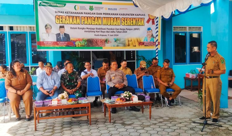 Jelang Idul Adha, DKPP Kapuas Gelar Gerakan Pangan Murah Serentak