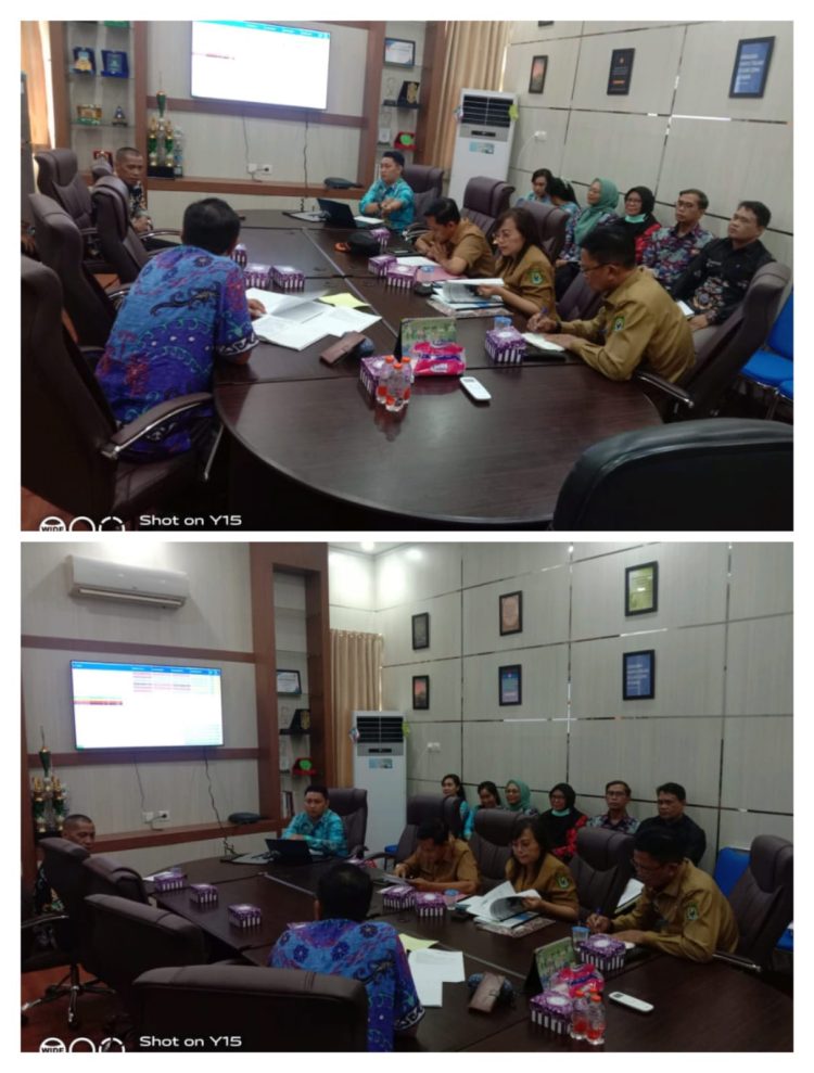 Dinkes Hadiri Rapat Koordinasi Capaian Pelaksanaan SPM Kabupaten Kapuas