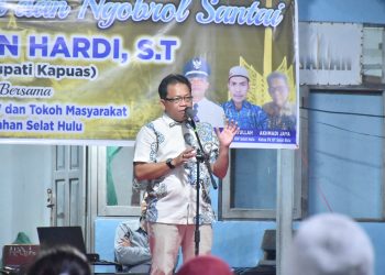 Pj Bupati Kapuas Hadiri Acara Silaturahmi Bersama Masyarakat Kelurahan Selat Hulu