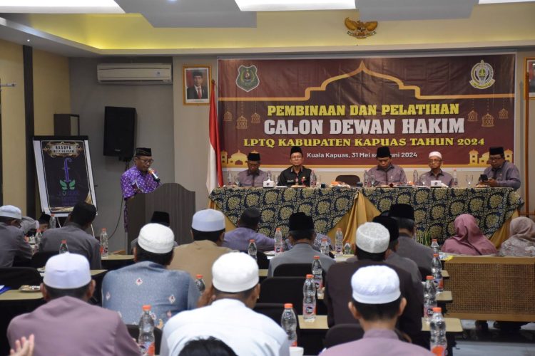 LPTQ Kabupaten Kapuas Gelar Pembinaan dan Pelatihan Dewan Hakim LPTQ Tahun 2024