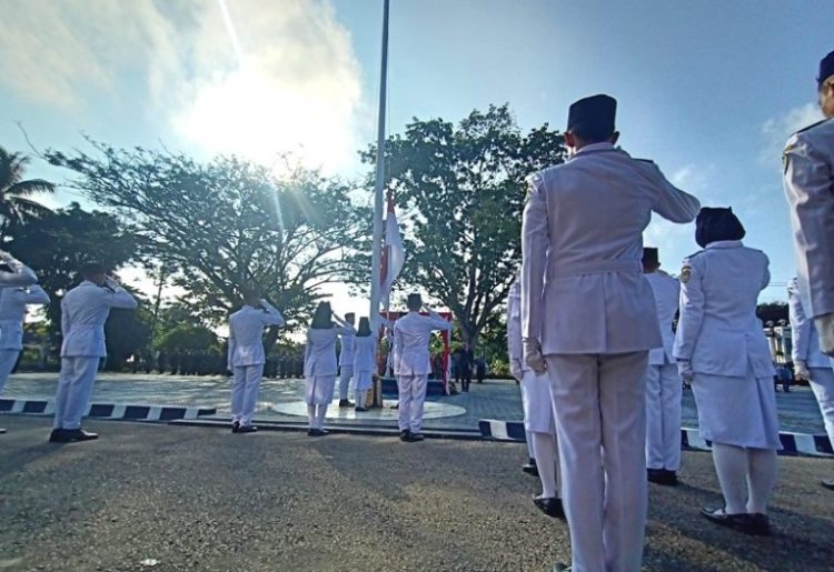 Pemkab Barito Utara Upacara Peringati Hari Lahir Pancasila