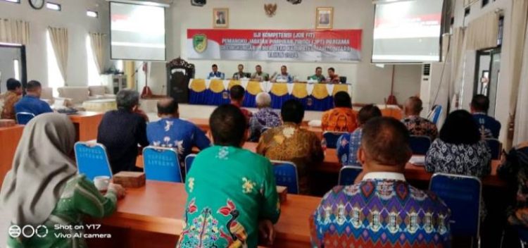 28 Pejabat Eselon II di Lingkup Pemerintah Barut Ikuti Job Fit