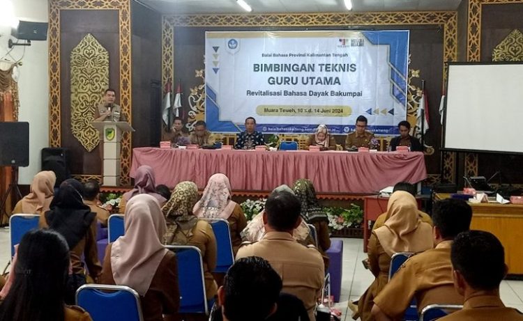 21 Guru Utama di Barut Ikuti Kegiatan Bimtek Revitalisasi Bahasa Daerah