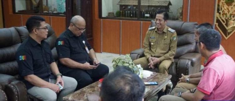 Pj Bupati Barut Terima Audensi Direktur Perlindungan Dirjen Perkebunan dan Dirjen Perbenihan Kementerian Pertanian RI 