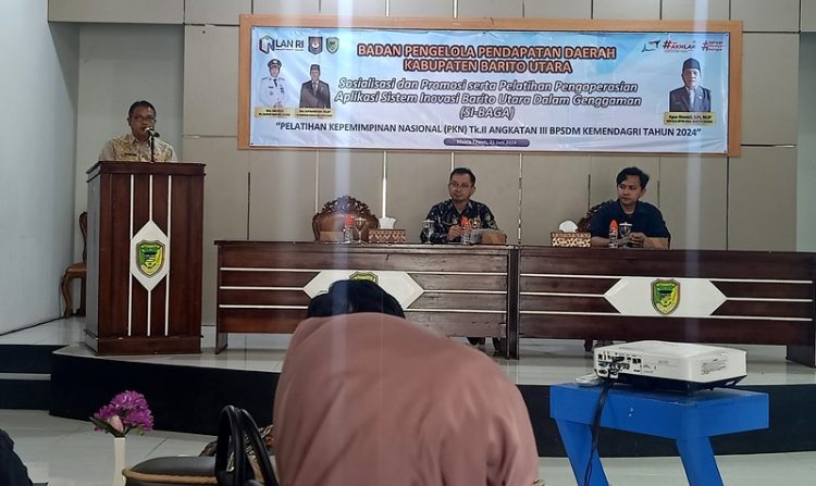 50 Peserta Ikuti Sosialisasi dan Promosi serta Pelatihan Pengoperasian SI BAGA