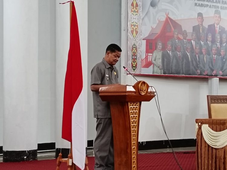 Pj Bupati Seruyan Apresiasi Dedikasi DPRD Atas Evaluasi LKPJ Pemda 2023