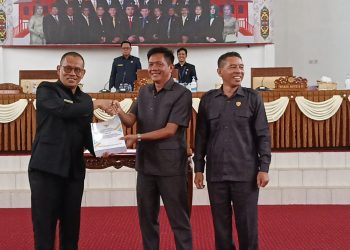 DPRD Seruyan Gelar Paripurna Penyampaian Pidato Bupati Tentang Raperda LPJ APBD 2023