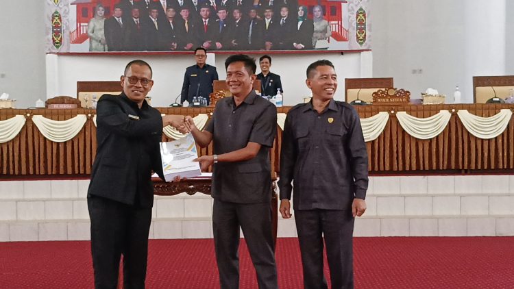 DPRD Seruyan Gelar Paripurna Penyampaian Pidato Bupati Tentang Raperda LPJ APBD 2023