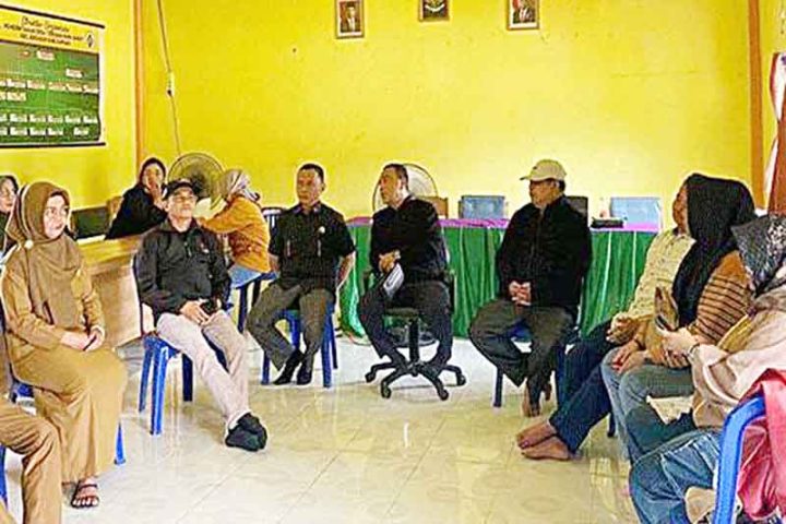 Pansus I DPRD Kapuas Monitoring ke Desa Terkait Gedung Walet