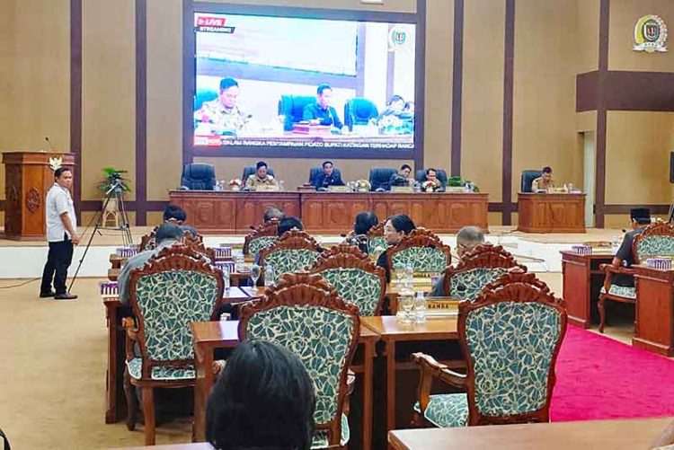 DPRD Katingan Gelar Rapat Paripurna Ke 1 Penyampaian Raperda RPJPD Tahun 2025-2045
