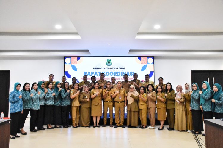 DPMD Kapuas Gelar Rakor Pokjanal Posyandu Tingkat Kabupaten Kapuas Tahun 2024