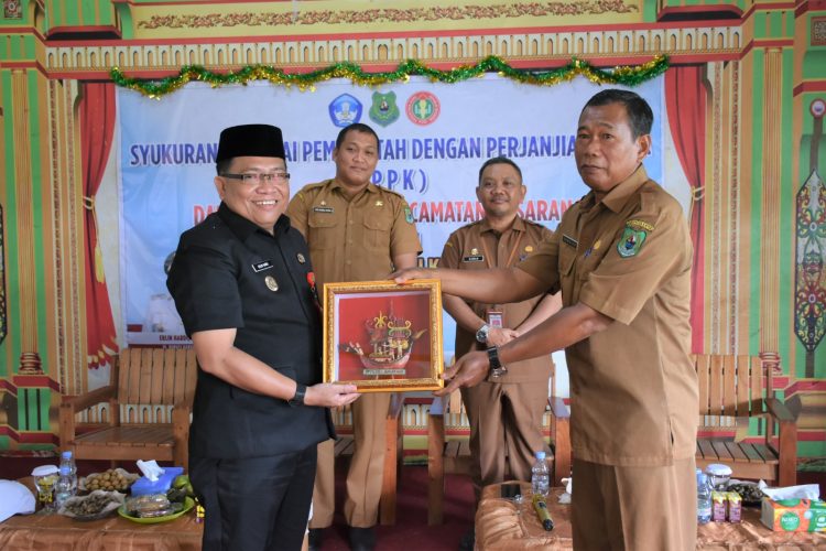 PPPK Kecamatan Basarang Gelar Silaturahmi bersama Pj Bupati Kapuas 