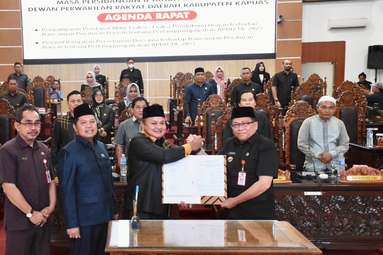Rapat Paripurna ke-9, Fraksi Pendukung Dewan Sampaikan Pendapat Akhir Raperda Pertanggungjawaban APBD TA. 2023