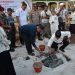 Pj Bupati Kapuas Lakukan Peletakan Batu Pembangunan Masjid Al-Manar