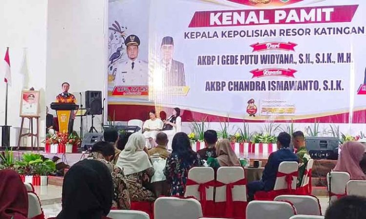 Ketua DPRD Ajak Kapolres Katingan Bersinergi Bangun Daerah