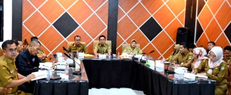 Pemkab Barut Ikuti Asistensi Evaluasi LPj Pj Bupati Triwulan III Secara Virtual