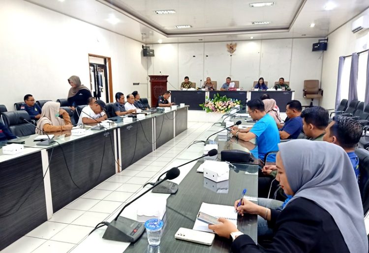 Pemkab Barut Rakor Terkait Persiapan Harjad ke 74 Kabupaten Barut dan HUT ke 79 RI