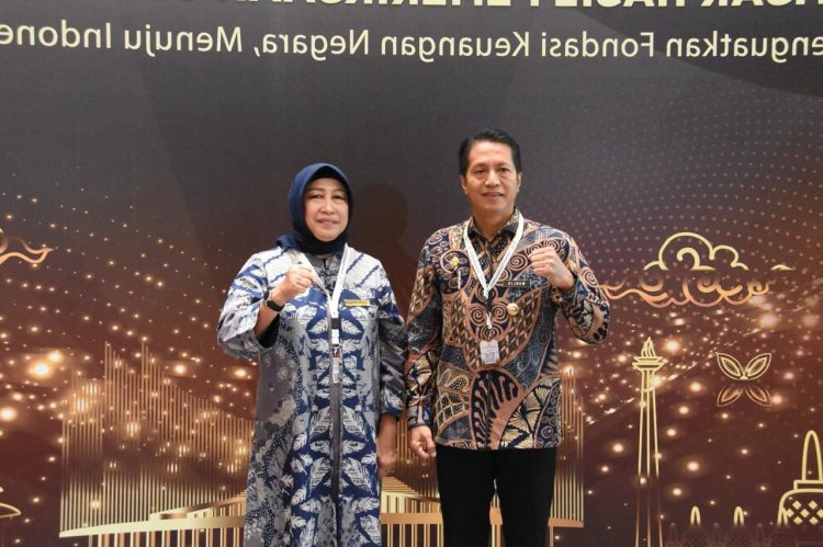 Pj Bupati Barut dan Ketua DPRD Barut Hadiri Penyampaian LHP LKPP tahun 2023