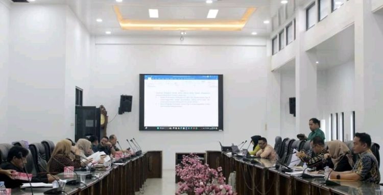 Rapat Pembahasan Hasil Fasilitasi Raperda di Barito Utara, Hasilkan Dua Poin Penting Yang Disepakati