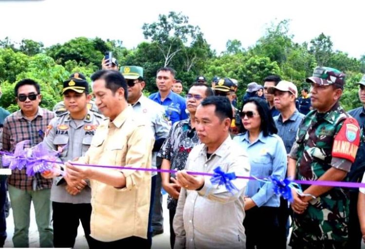 Dibangunnya Jembatan Sei Intu untuk Kesejahteraan Masyarakat di Wilayah Kabupaten Barut