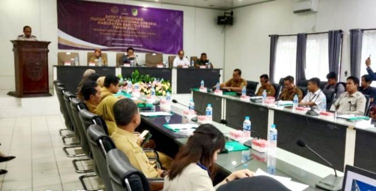 Rakor GTRA Merupakan Forum Koordinasi Pelaksanaan Tugas Reforma Agraria