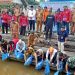 Dinas KPP Barut Restoking Benih Ikan di Perairan Umum DAM Trinsing