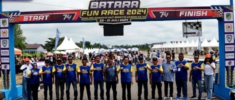Meriahkan Harjad ke 74 Barut, Surya Pratama Gelar Yamaha Batara Fun Race 2024