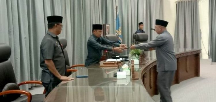 Fraksi Partai Persatuan Pembangunan Kabupaten Barut Sampaikan Pendapat Akhir Terhadap Raperda APBD TA 2023